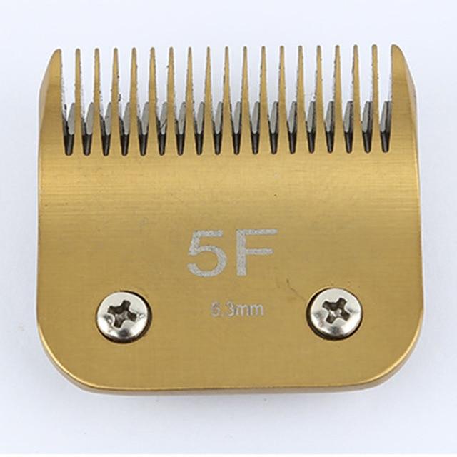 Professional Pet Grooming Clipper Blade Dog Hair Trimmer Standard Oster With 3/3F/5/5F/7F/10/15/40 Stainless Steel