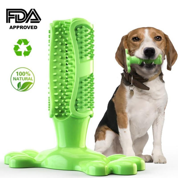 Dog Toys Tooth Brush Bite Resistant Pet Chew Toy Remove Bad Breath Cleaning Tooth For Small Puppy Dog Accessories Safe non-toxic