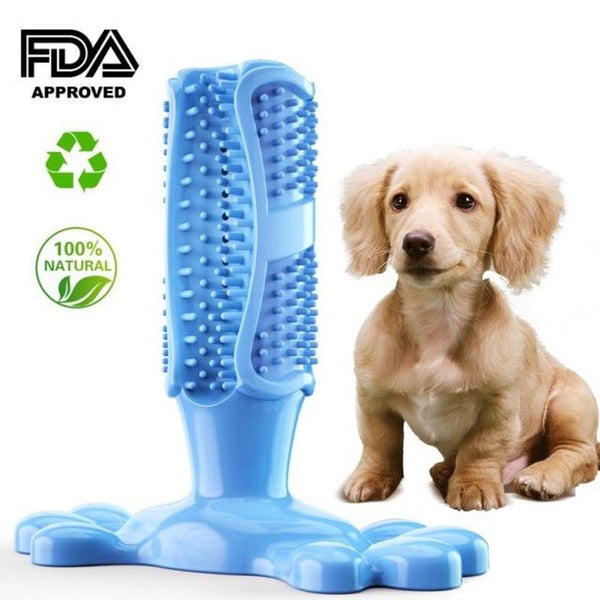 Dog Toys Tooth Brush Bite Resistant Pet Chew Toy Remove Bad Breath Cleaning Tooth For Small Puppy Dog Accessories Safe non-toxic