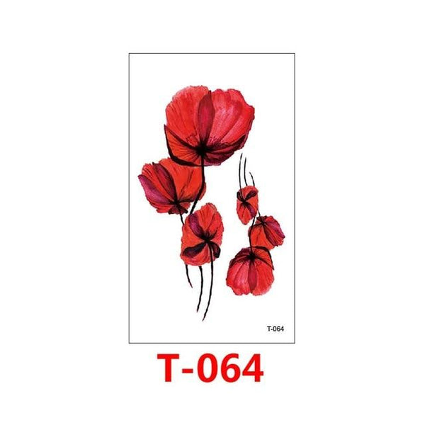 Hot 1 Piece Popular Temporary Tattoo Sticker Black Design Arm Fashion Body Art Waterproof Paper for Women Hand T-114