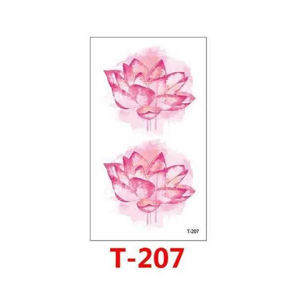Hot 1 Piece Popular Temporary Tattoo Sticker Black Design Arm Fashion Body Art Waterproof Paper for Women Hand T-114