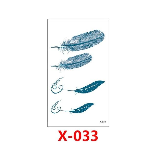 Hot 1 Piece Popular Temporary Tattoo Sticker Black Design Arm Fashion Body Art Waterproof Paper for Women Hand T-114