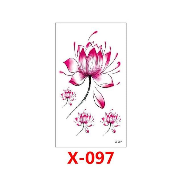 Hot 1 Piece Popular Temporary Tattoo Sticker Black Design Arm Fashion Body Art Waterproof Paper for Women Hand T-114