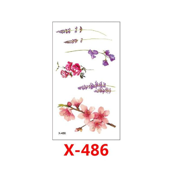 Hot 1 Piece Popular Temporary Tattoo Sticker Black Design Arm Fashion Body Art Waterproof Paper for Women Hand T-114