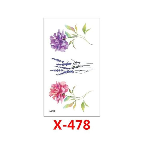 Hot 1 Piece Popular Temporary Tattoo Sticker Black Design Arm Fashion Body Art Waterproof Paper for Women Hand T-114