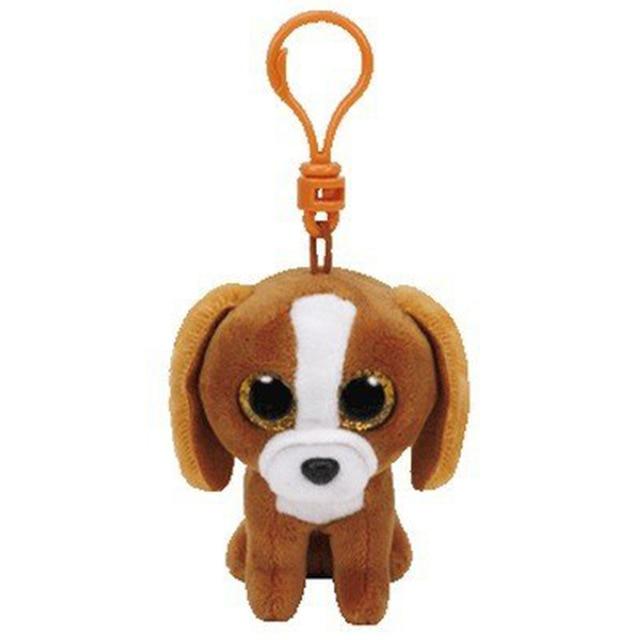 Ty Beanie Boos Big Eyes Plush Dog Keychain Doll Unicorn Penguin Leopard Owl Monkey Clip Toys 4" 10cm