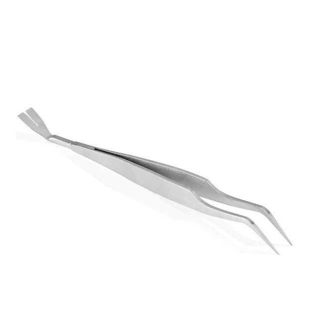 2 In 1 Stainless Steel Pet Flea Treatment Tick Removal Tick Tweezers Professional Quick Tick Removal Tool for Cat Dog People