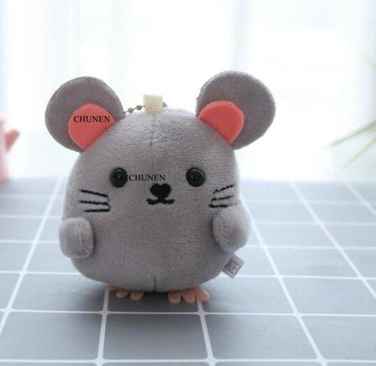 Mini Cute 9CM Approx. , Lovely Mini Mouse Toys , 4Colors , Stuffed Plush Animal Toy , key chain Dolls