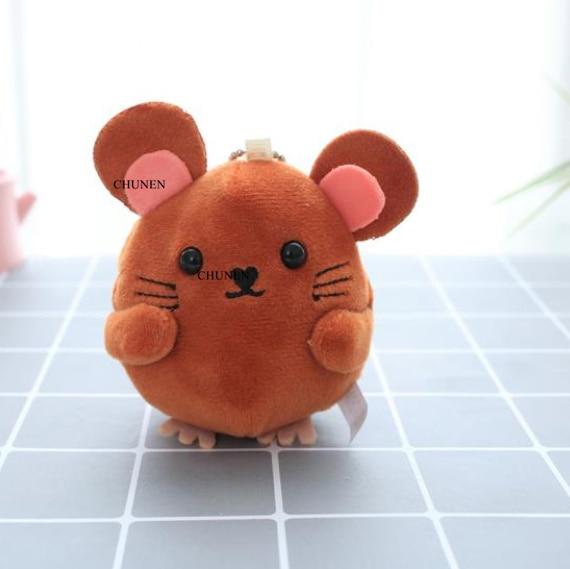 Mini Cute 9CM Approx. , Lovely Mini Mouse Toys , 4Colors , Stuffed Plush Animal Toy , key chain Dolls