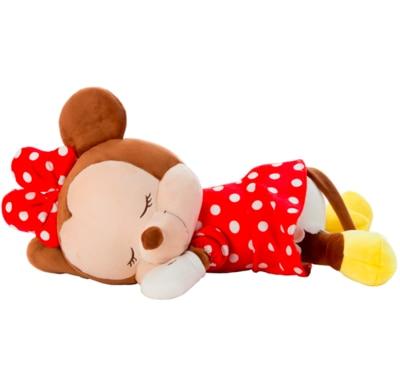 Cute Lying Sleeping Stitch Little Mermaid Rapunzel Mickey Minnie Marie Cat Donald Duck Dumbo Bear Plush Toys Stuffed Animal
