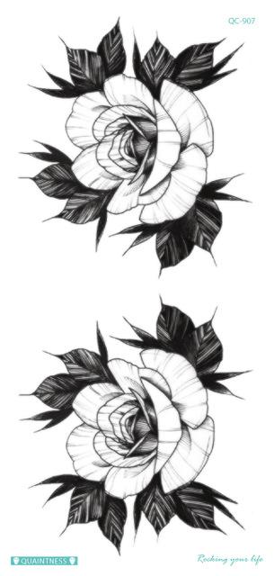 Latest 2019 fashional temporary tattoo designs with peony lotus peach peacock tatoo designs waterproof body art sticker women