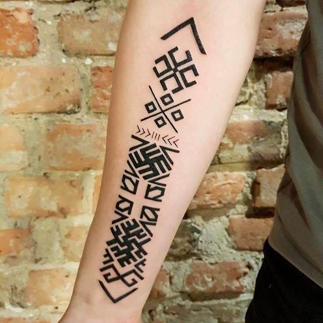 Waterproof Temporary tattoo sticker "keep calm" English letters words tatto stickers flash tatoo fake tattoos for men women