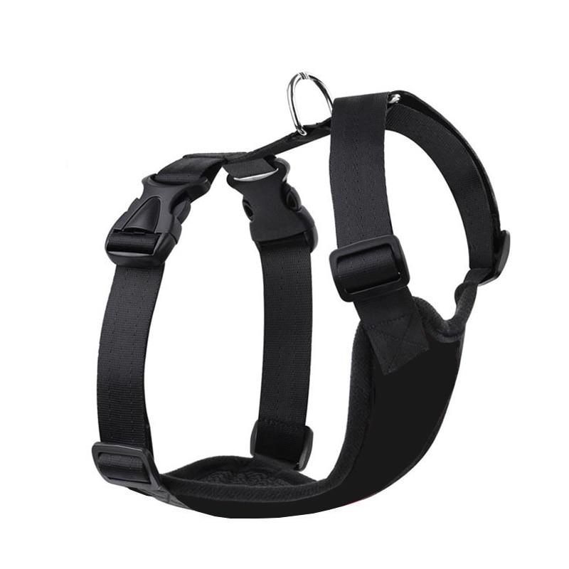 Pet Dog Harness leashes Outdoor Training harness for dogs Padded Car Safety Vehicle Harnesses Belt Walking Leads