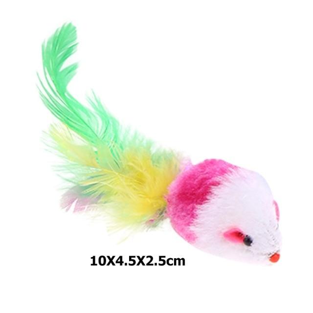 10 Pcs Cat toys False Mouse Interactive Mini Funny Animal Playing Toys For Cats Kitten