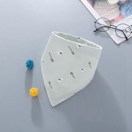 Dog Bandana Scarf Pet Dog Cat Tie Dog Accessories Sheep White Bear Cloud Pattern Can Wash Water Bib Dog Tie