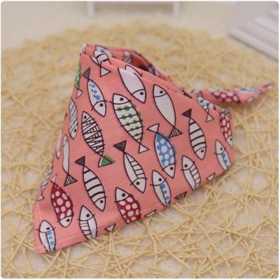 Dog Bandana Scarf Dog Accessories Cotton Plaid Washable Adjustable Pet Bandanas Scarf Bow ties Collar Cat universal