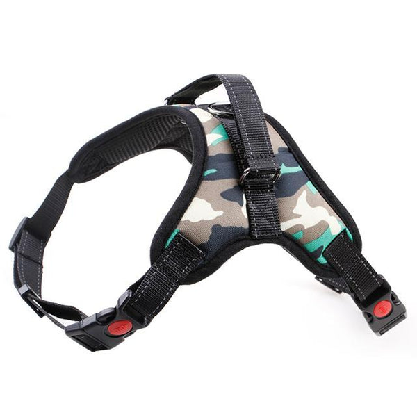 Dog Pet Harness Adjustable Walking Lead Leash Set Reflective Puppy Vest Harness Collar for Big Small Dog Cat Bulldog Husky Hound