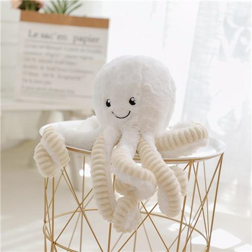 40-80cm Lovely Simulation octopus Pendant Plush Stuffed Toy Soft Animal Home Accessories Cute Animal Doll Children Gifts