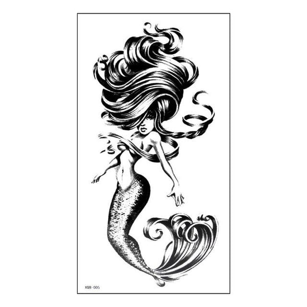 Sale Colorful Cartoon New tattoo sticker animal sticker disposable Black Bird fish Flower Deer Body Art Fake Water Transfer