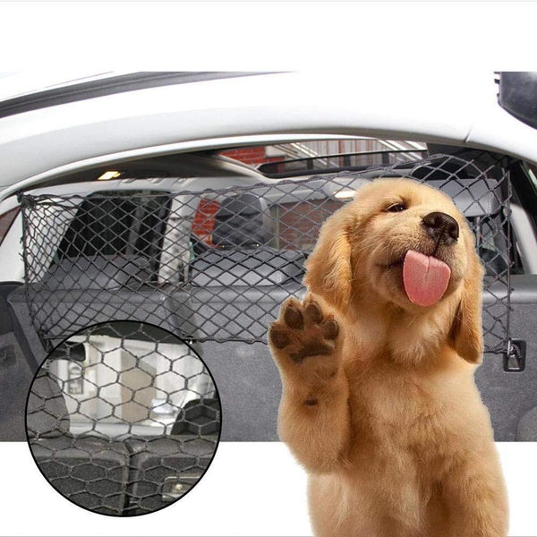 Adjustable Dog Barrier Pet Safty For SUV Vehicle Car Cargo Area Trunk Mesh Wire Hot New Car Use Dog Fences Trunk Safe Net