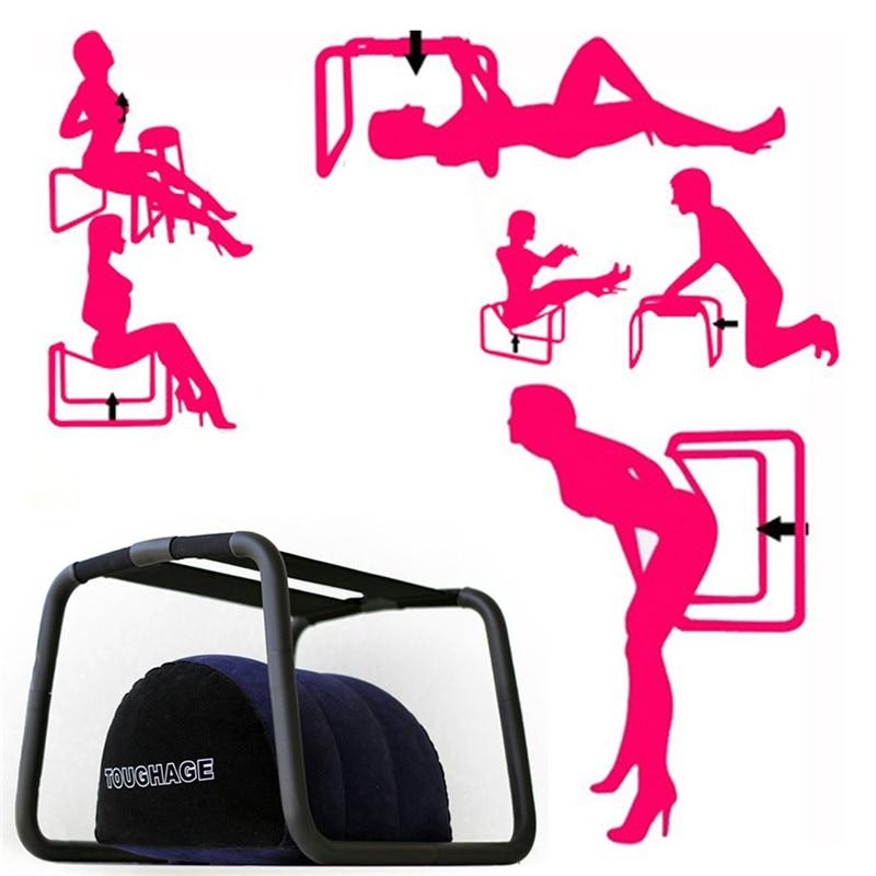 Chair For Sex With Pillow Kit Inflatable Sex Pillow Cushions For Love Position Inflatable Sofa Adult Erotic Sex Toys For Couples
