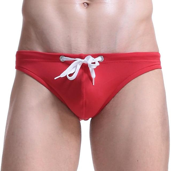 Brand Men Swimwear Sexy Briefs Swimsuits Swimming Trunks Gay Pouch Beach Summer Surf Board Wear Men Swimming Brief bikini