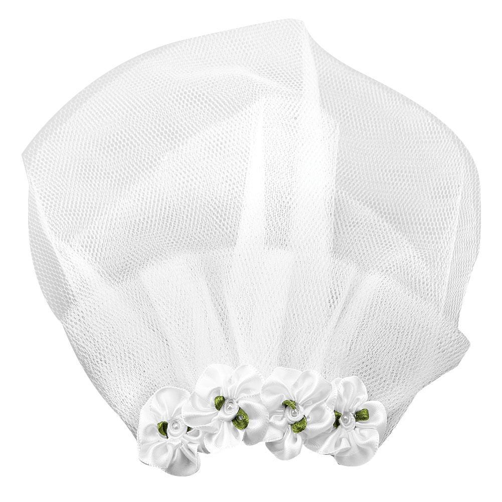 Pet Wedding Veil Dog Flower Headdress Veil Clip Pet Dog Accessory Pet Decor Hat Dog Cat Products