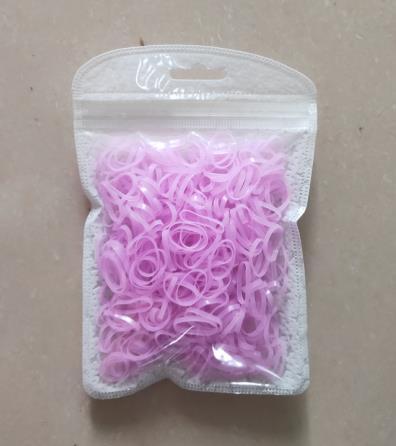 TPU Pet grooming rubber band Dog headwear Dog Teddy York rubber band 20g about 360PCS 2mm