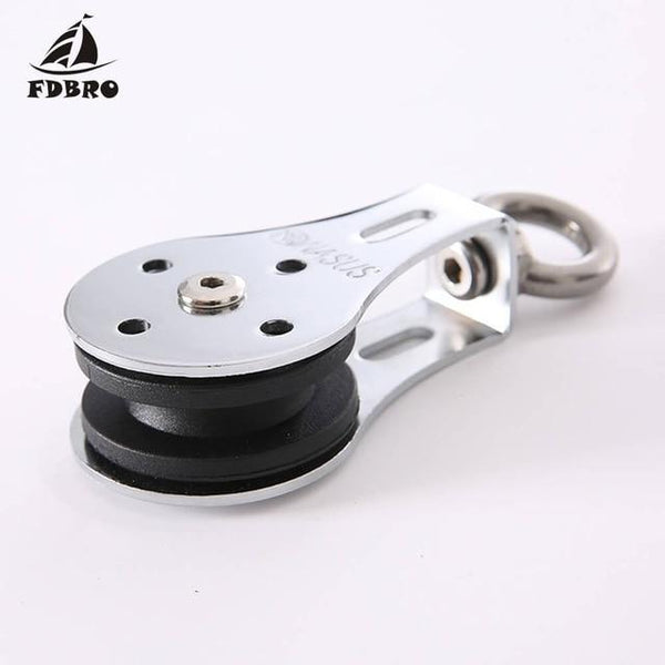 FDBRO 2019 NEW 300KG Fitness Strength Training Accessories Bearing Lifting Wheel Pulley Silent Gym Fitness Equipment Accessories