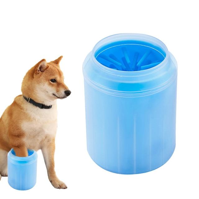 Cleaning Tool For Dogs Cats Soft Plastic Washing Brush Paw Washer Pet Accessories Pet Cats Dogs Foot Clean Cup