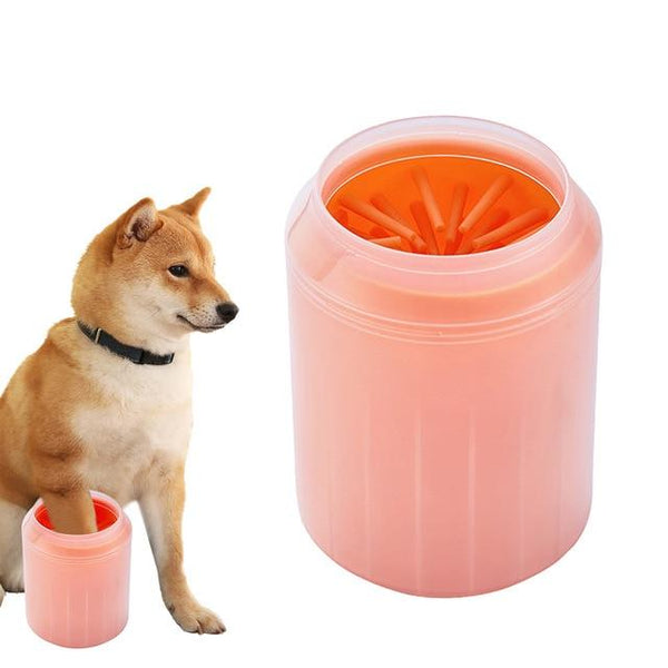 Cleaning Tool For Dogs Cats Soft Plastic Washing Brush Paw Washer Pet Accessories Pet Cats Dogs Foot Clean Cup