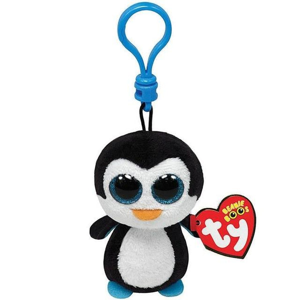 Ty Beanie Big Eyes Plush Keychain Toy Doll TY Baby Kids Gift