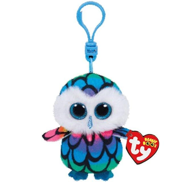 Ty Beanie Big Eyes Plush Keychain Toy Doll TY Baby Kids Gift