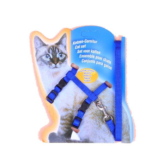 12Colors Puppy Dog Harnesses Lead Set Soft Pu Leather Adjustable Safety Control Restraint Cat Pet Halter Harness