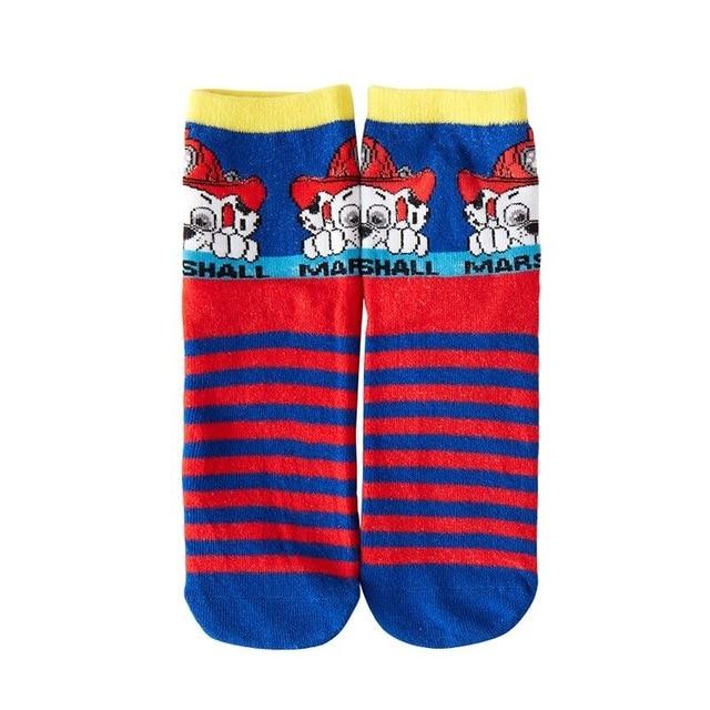 1Pair Genuine Paw Patrol Baby kids spring autumn puppy patrol Cotton Kids Girls Boys Children - kids Socks - For 3-10 Years toy