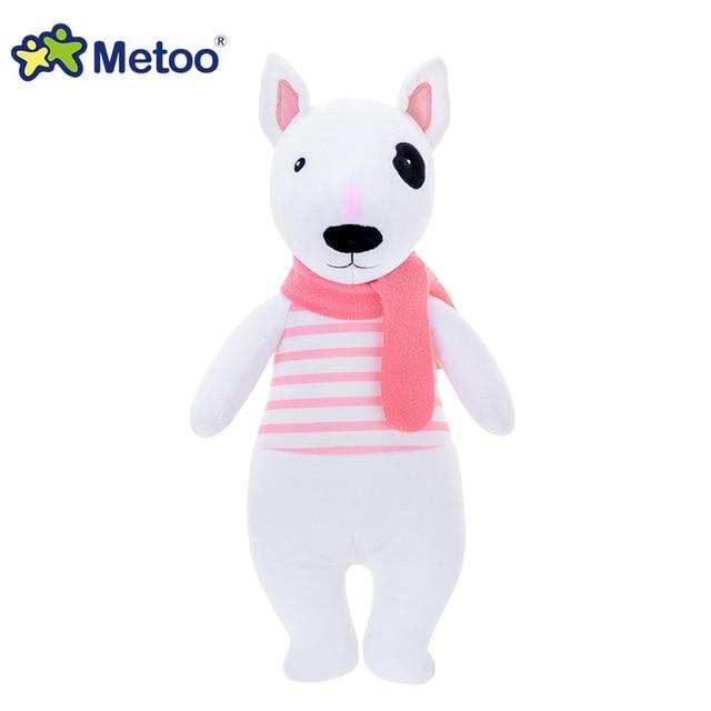 Metoo Doll Plush Toys For Girls Baby Cute Kawaii Dog Soft Cartoon Stuffed Animals For Kids Children Christmas Birthday Gift