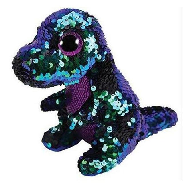 Ty Boos Sequin Animal Plush Toys Doll Cat Owl Fox Bunny Unicorn Best Christmas Gift 15cm