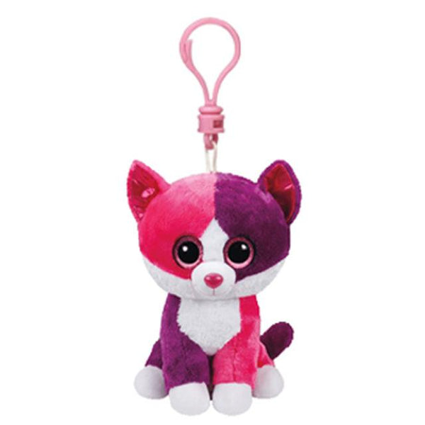 Ty Boos Big Eyes Plush Keychain Toy Doll Fox Owl Dog Unicorn Penguin Giraffe Leopard Monkey Dragon 4" 10cm