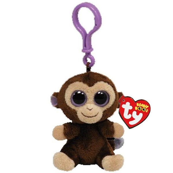 Ty Boos Big Eyes Plush Keychain Toy Doll Fox Owl Dog Unicorn Penguin Giraffe Leopard Monkey Dragon 4" 10cm