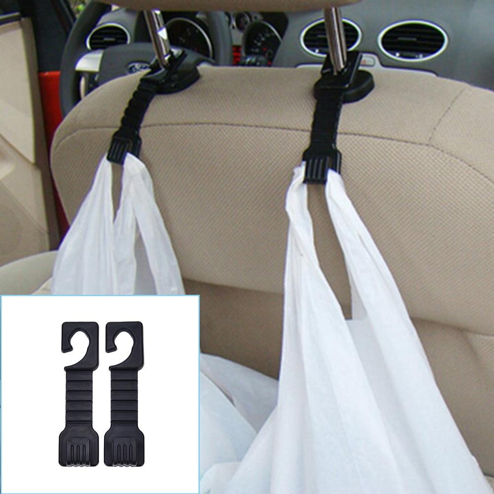 2pcs New Organizer Holder Plastic Auto Car Truck Shopping Bag Holder Seat Hook Hanger