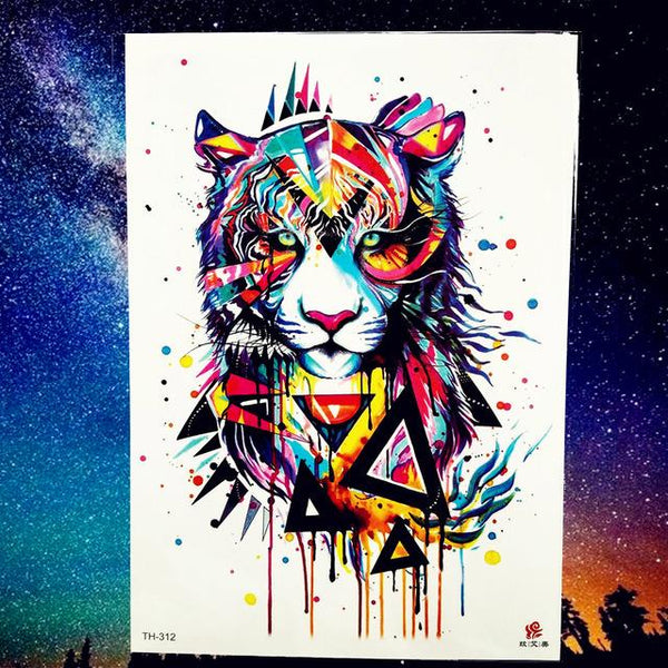 Peace Gigeon DreamCatcher Henna Mandala Flower Bird Totem Temporary Tattoo Sticker Feather Waterproof Tattoo Body Art Fake Tatoo