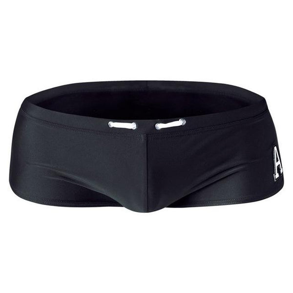 AUSTINBEM Hot Summer A Letter Men Shorts Swimsuit Swim Sexy Sunga Gay Mens Swimwear Swimming Boxer Trunks Man Beach Shorts 219