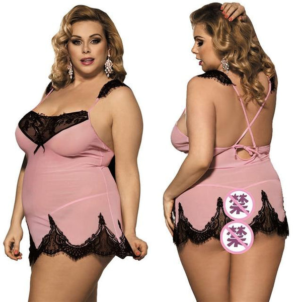 Women Lace Black Porno Girl Lingerie Increase Plus Size 4xl 5xl 6xl Female Sexy Underwear Lingerie Intimate Sexy Costumes Erotic