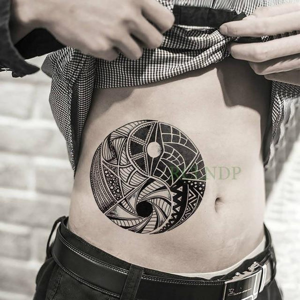 Waterproof Temporary Tattoo Sticker cool Tribal totem fake tatto flash tatoo tatouage Stickers hand arm leg for girl women men
