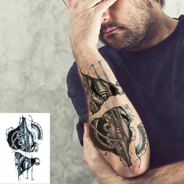 Waterproof Temporary Tattoo Sticker cool Tribal totem fake tatto flash tatoo tatouage Stickers hand arm leg for girl women men