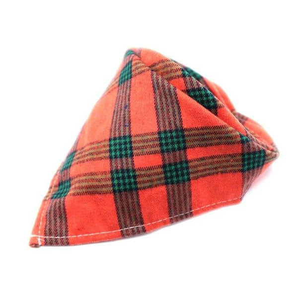 New Hot Sale Dog Bandana Scarf Pet Dog Cat Tie Cotton Plaid Washable Pet Scarf Dog Accessories