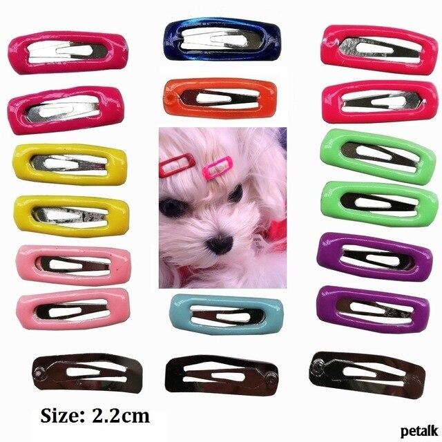 10pcs/20pcs Small Dog Cat Hairpin Mini 2cm Pet Grooming Headdress Dog Hair Clips for Dogs Teddy Yorkshire Maltese dog