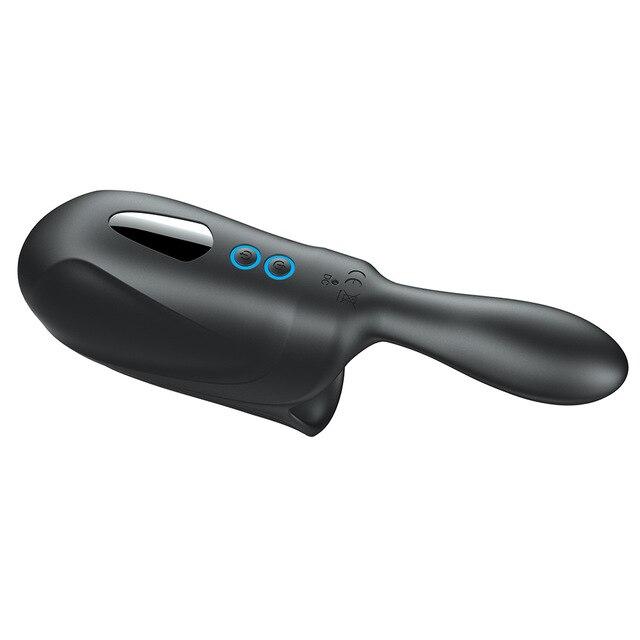 Sex Vibrator For Male Masturbators Glan Penis Dildo Testicles Vibrating Massager Delay Lasting Trainer Adult Sex Toys for Men