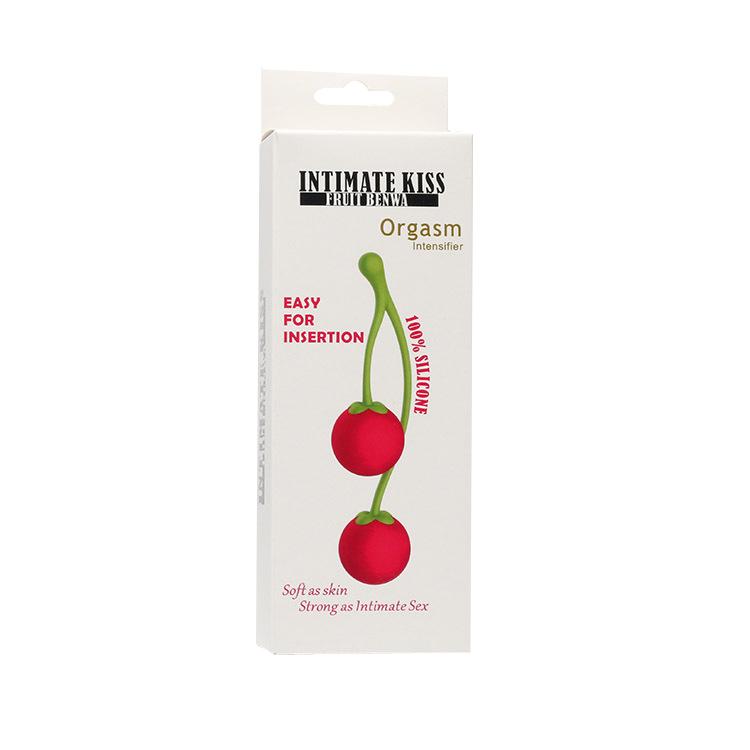 Cherry Smart Bead Kegel Love Ball Virgin Trainer Sex Product For Women Orgasm Tighten Repair The Vagina Adult Silicone Toys