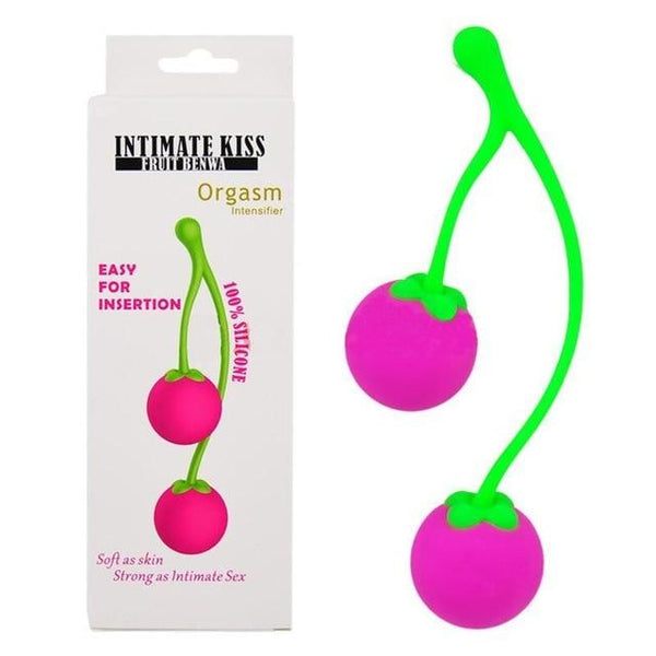 Cherry Smart Bead Kegel Love Ball Virgin Trainer Sex Product For Women Orgasm Tighten Repair The Vagina Adult Silicone Toys